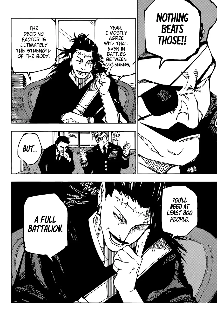 Jujutsu Kaisen, chapter 201, image 9
