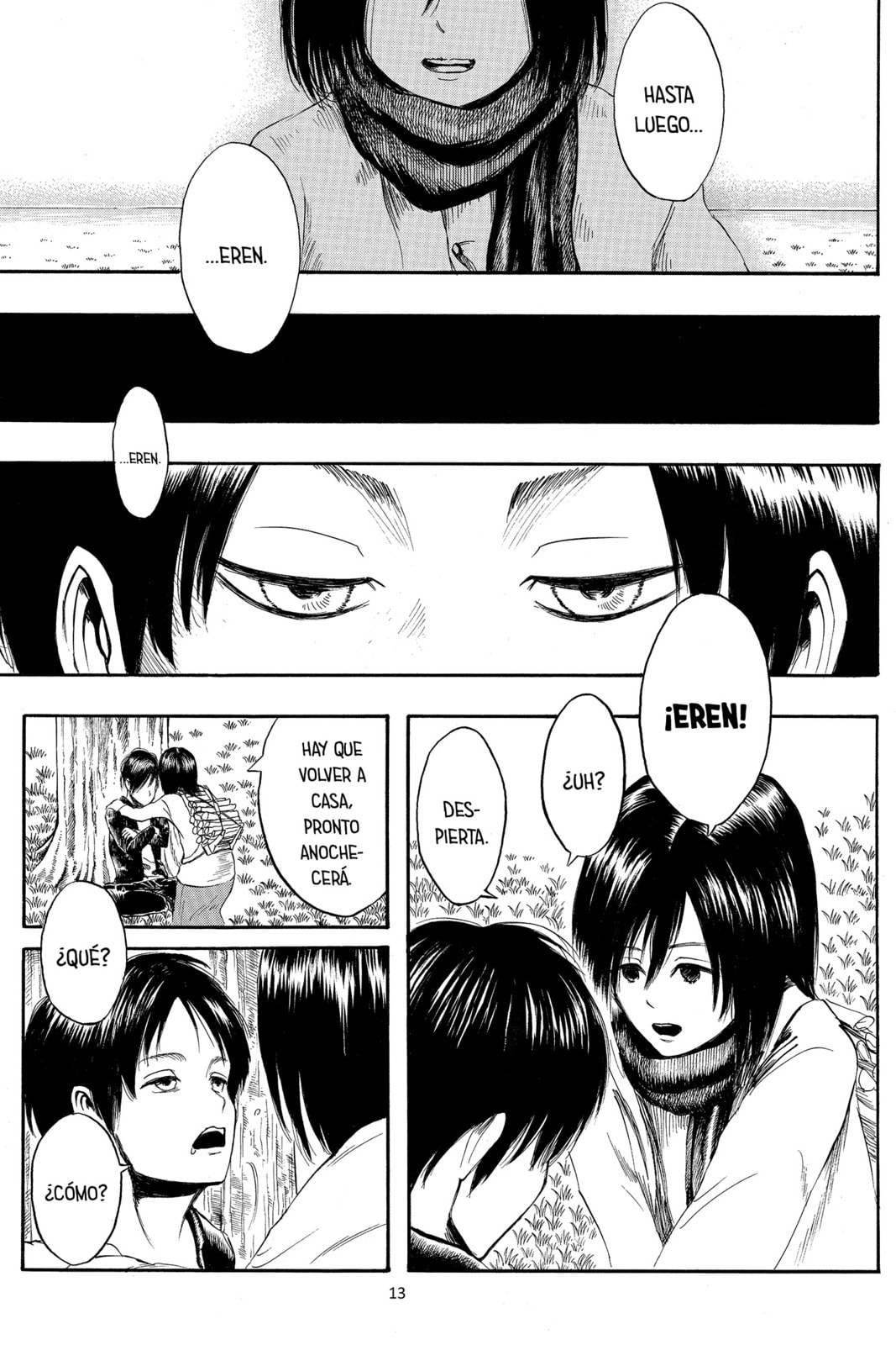 Attack on Titan, chapter 1, page 14