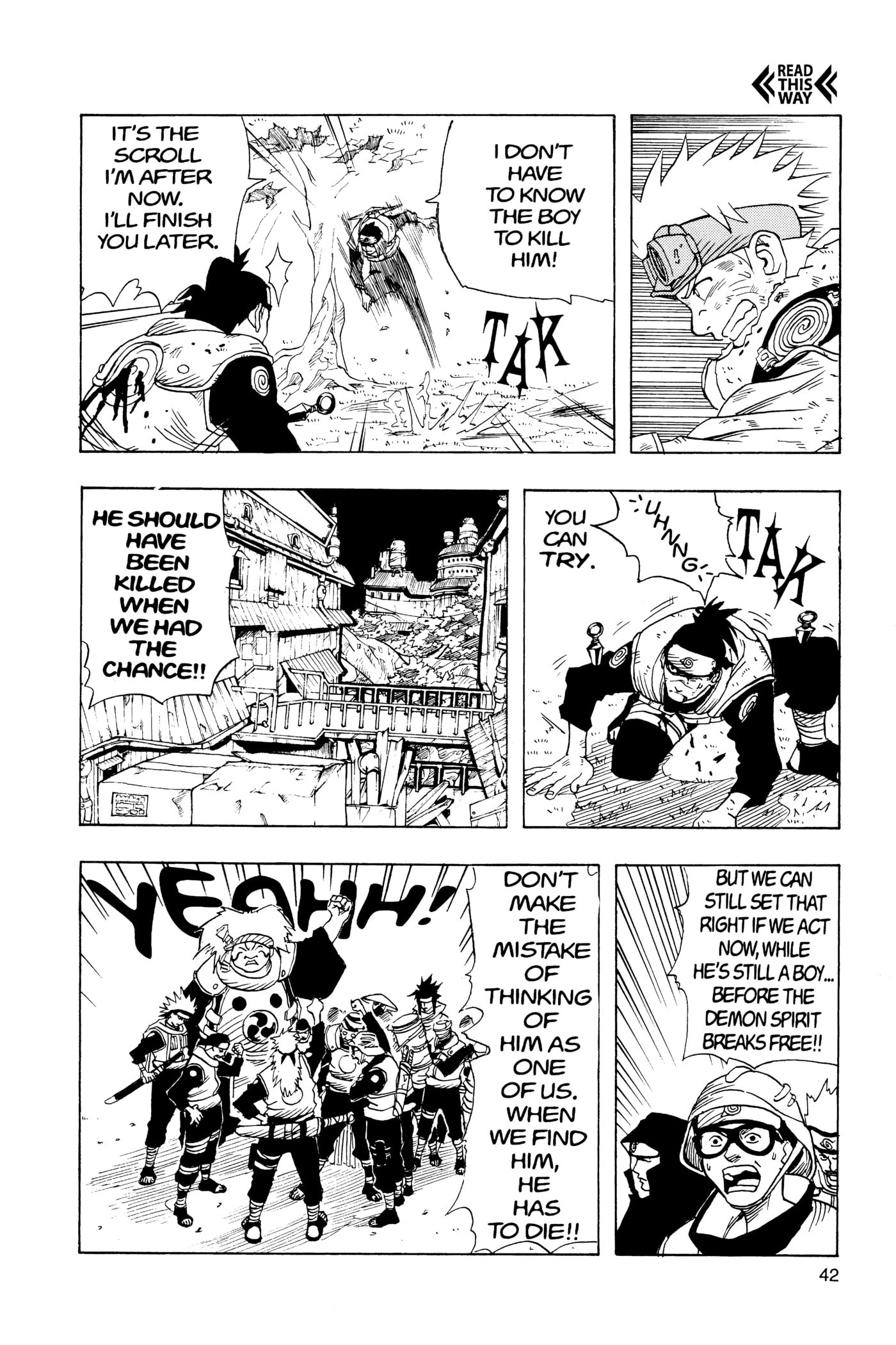 Naruto, chapter 1, page 38