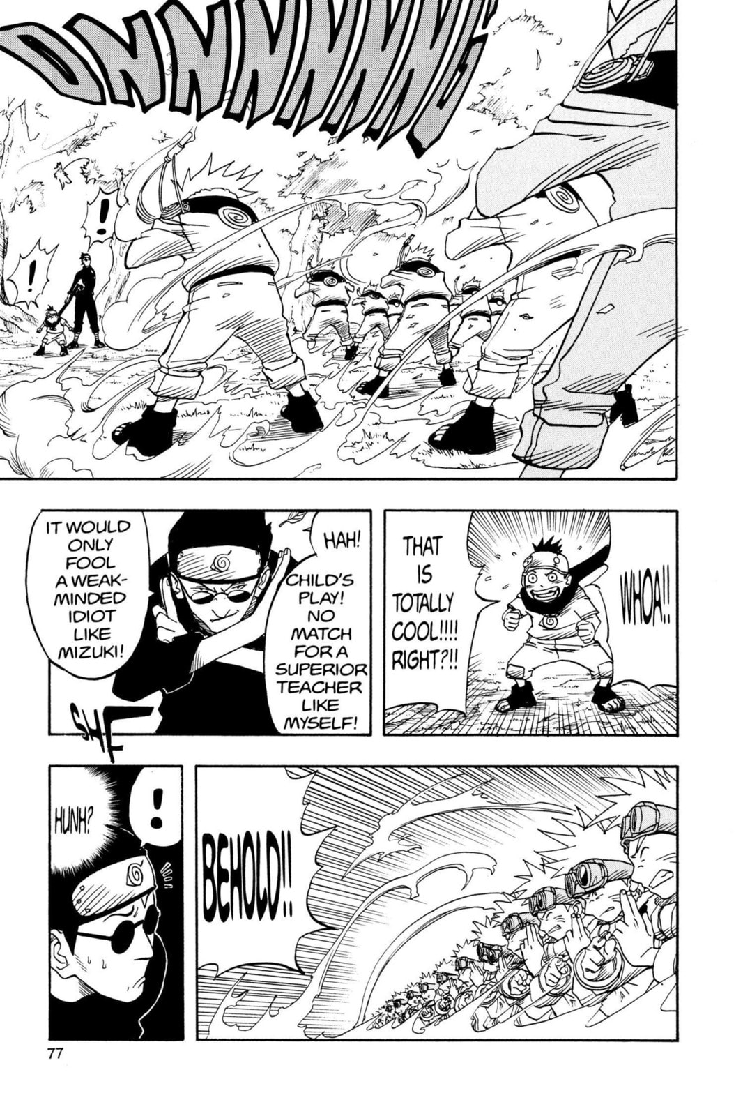 Naruto, chapter 2, page 17