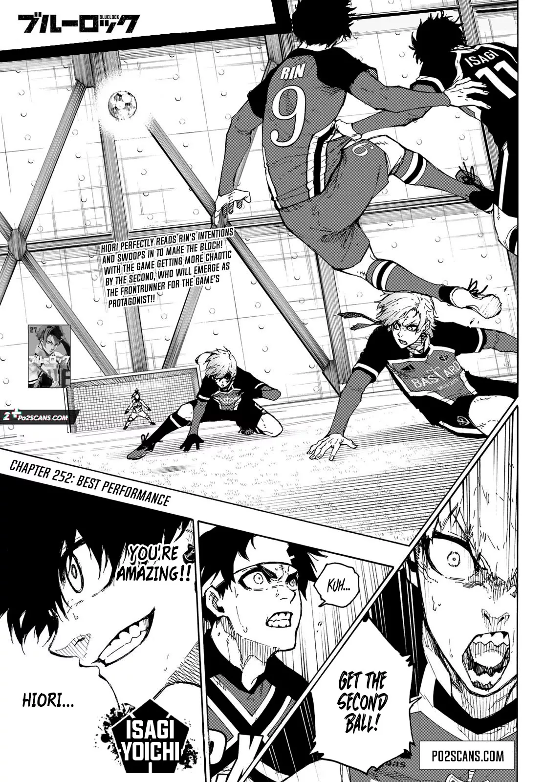 Blue Lock, chapter 252, image 2