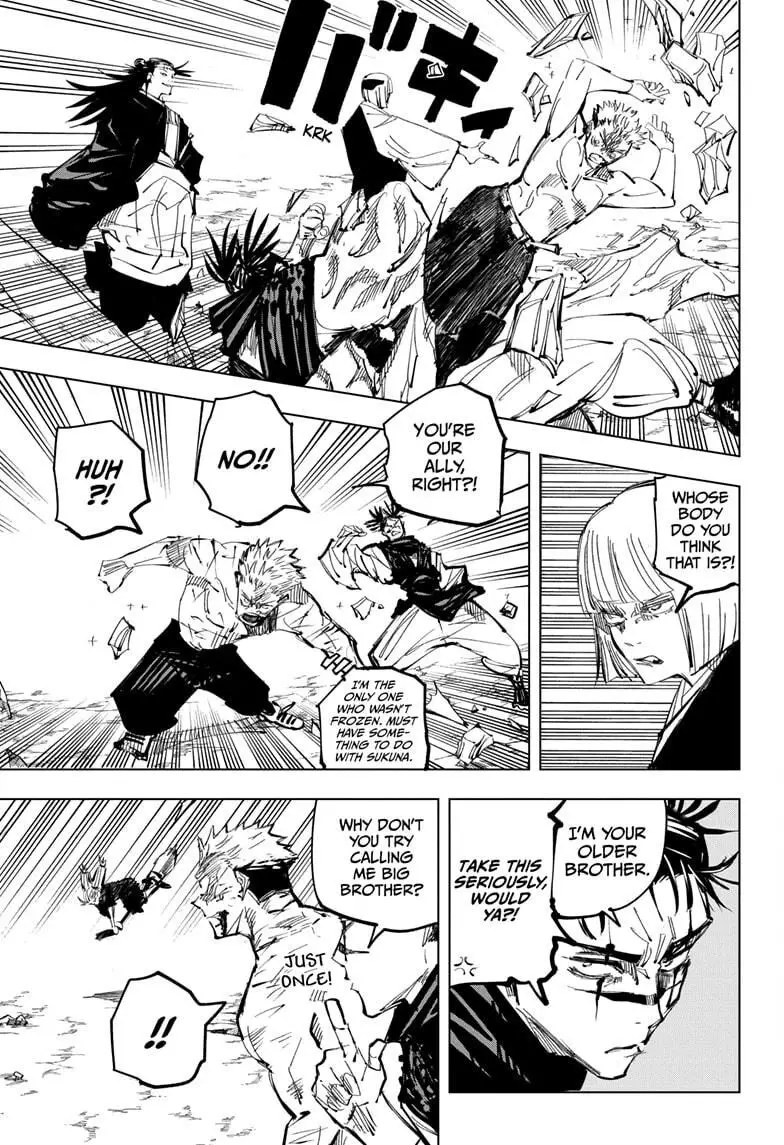 Jujutsu Kaisen, chapter 135, image 12