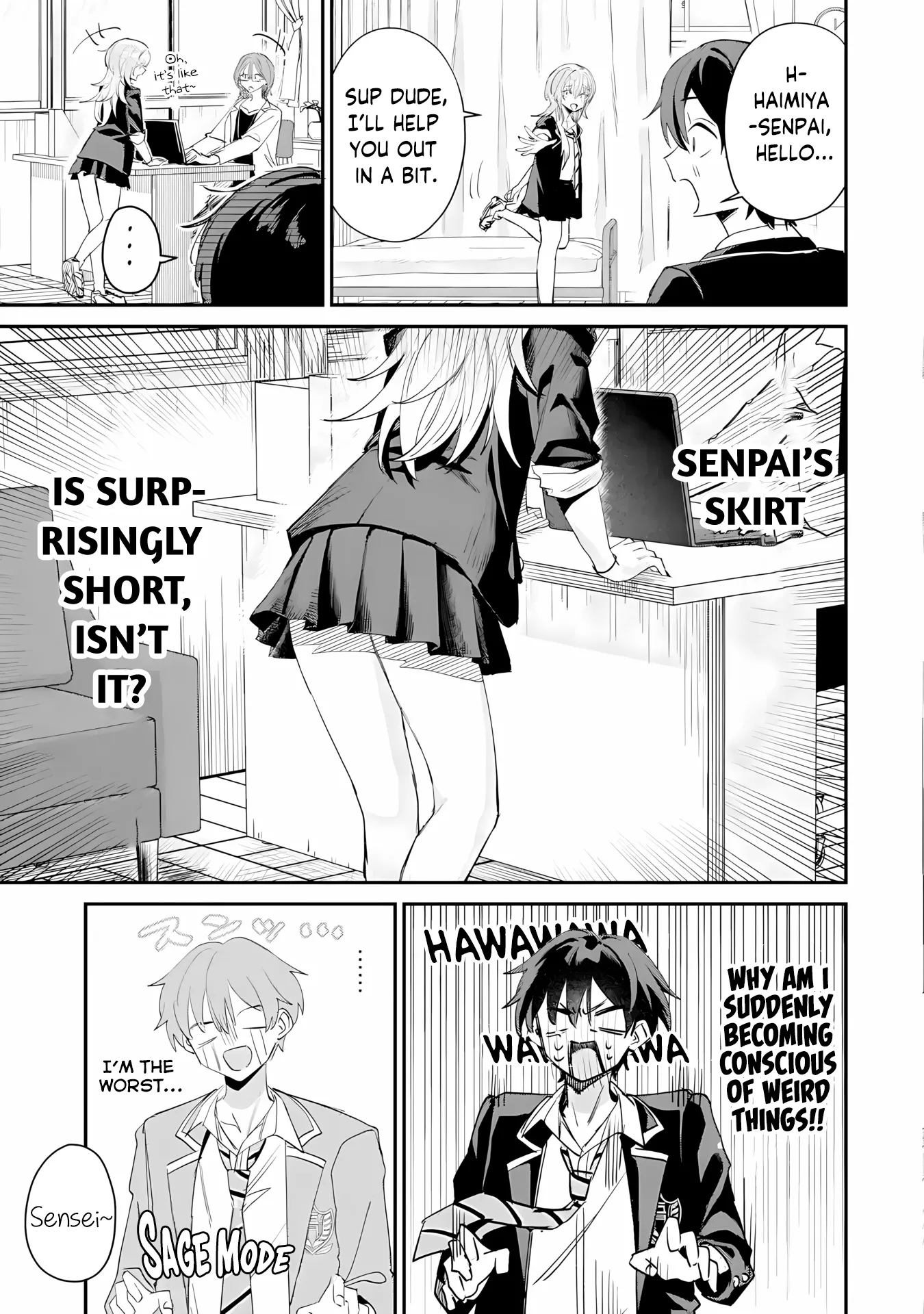 Haimiya-senpai wa Kowakute Kawaii, chapter 19, image 6