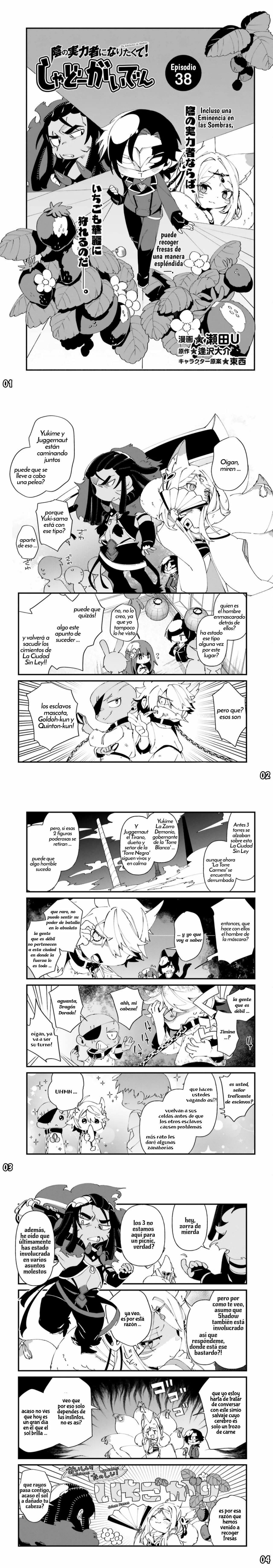 Kage no Jitsuryokusha ni Naritakute! Shadow Gaiden, chapter 38, image 2