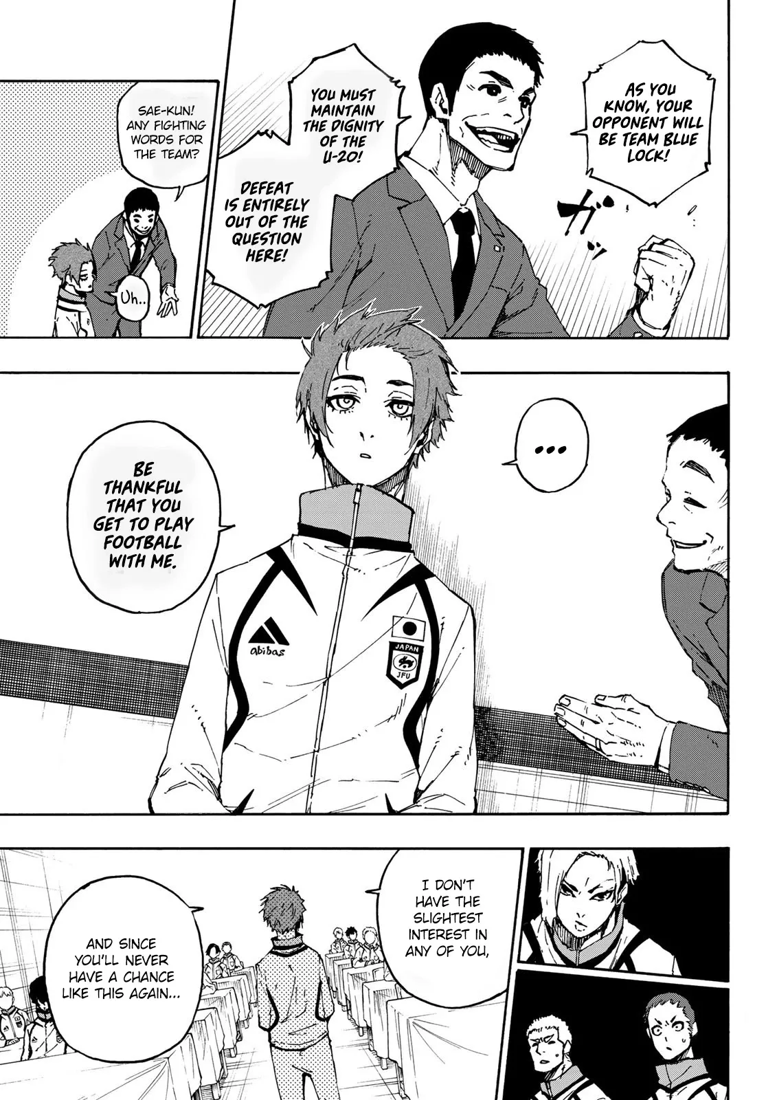 Blue Lock, chapter 110, image 3