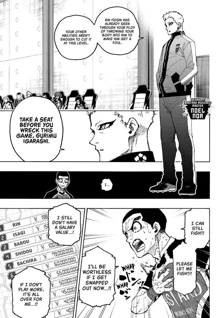 Blue Lock, chapter 287, image 16