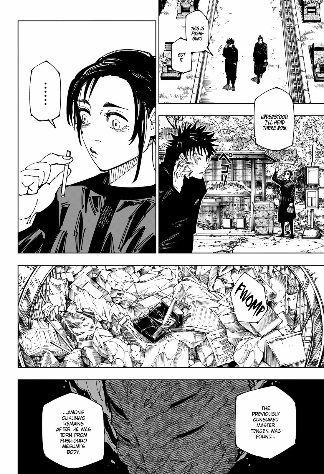 Jujutsu Kaisen, chapter 270, image 3