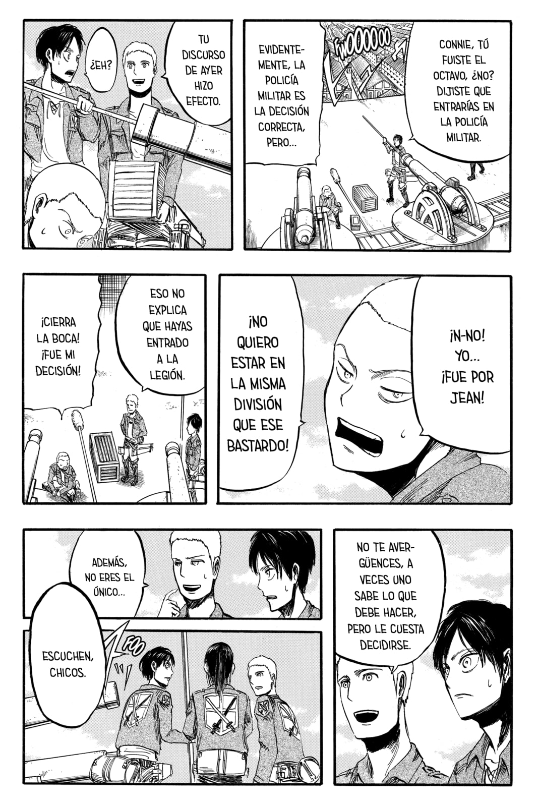 Attack on Titan, chapter 3, page 28