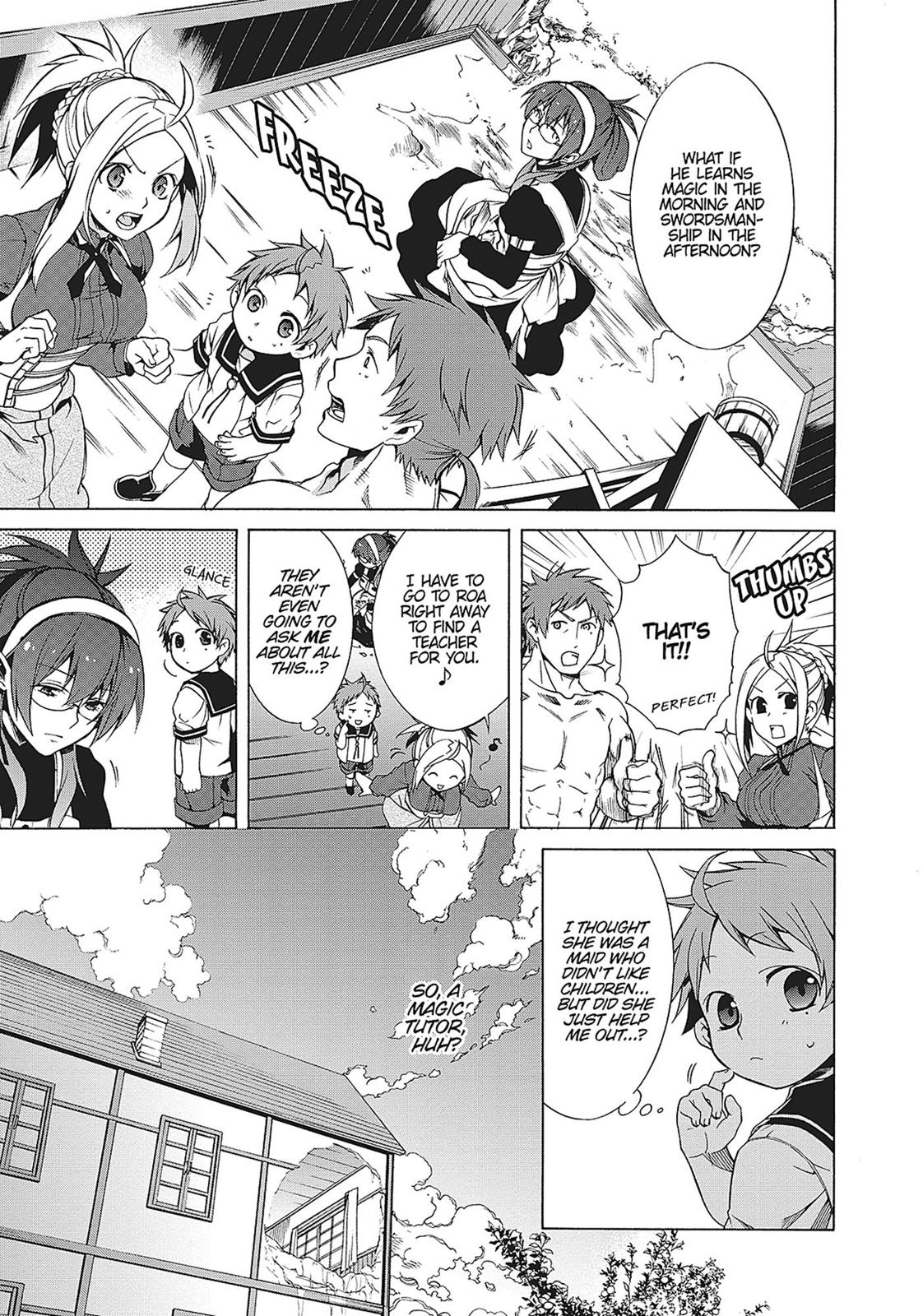 Mushoku Tensei: Jobless Reincarnation, chapter 1, image 35