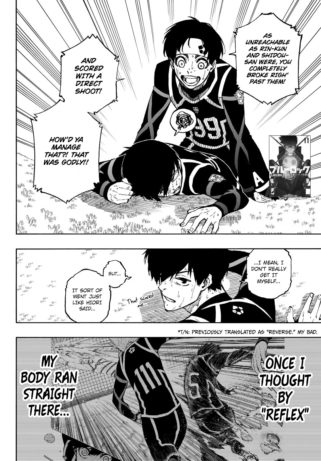 Blue Lock, chapter 104, image 3
