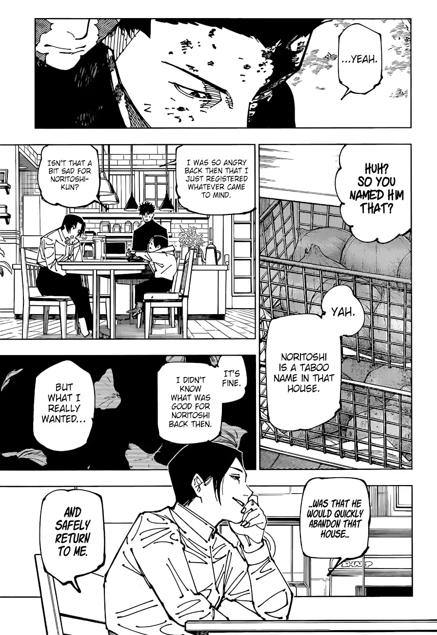 Jujutsu Kaisen, chapter 199, image 4