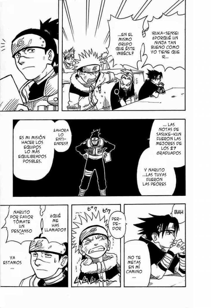 Naruto, chapter 3, page 12