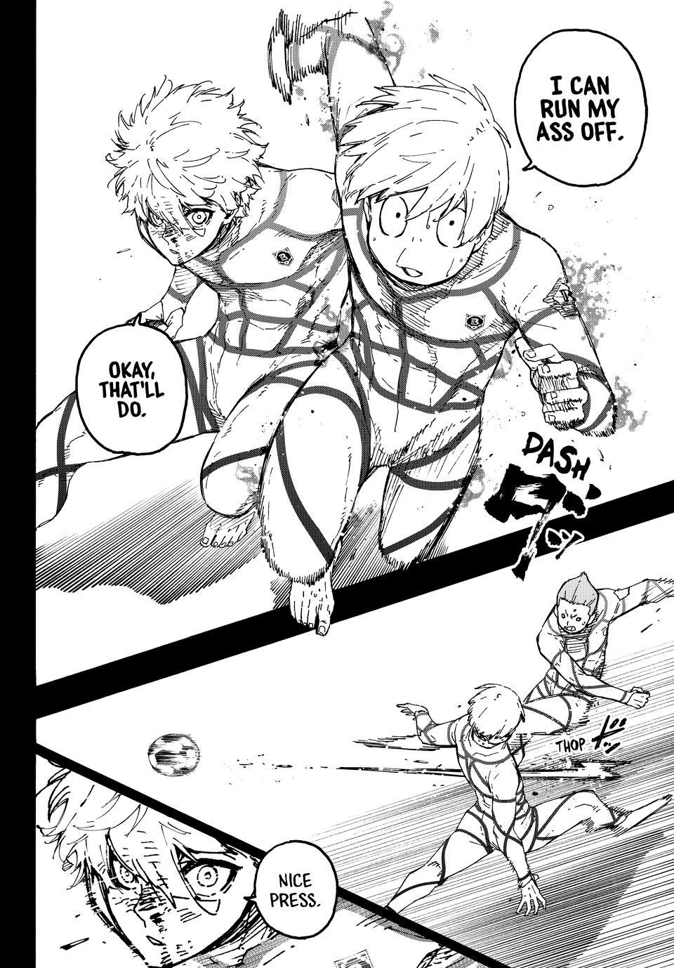 Blue Lock, chapter 349, image 4
