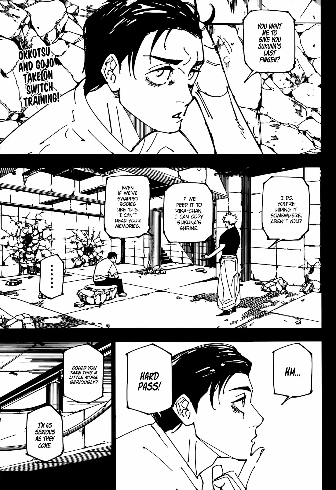 Jujutsu Kaisen, chapter 267, image 4
