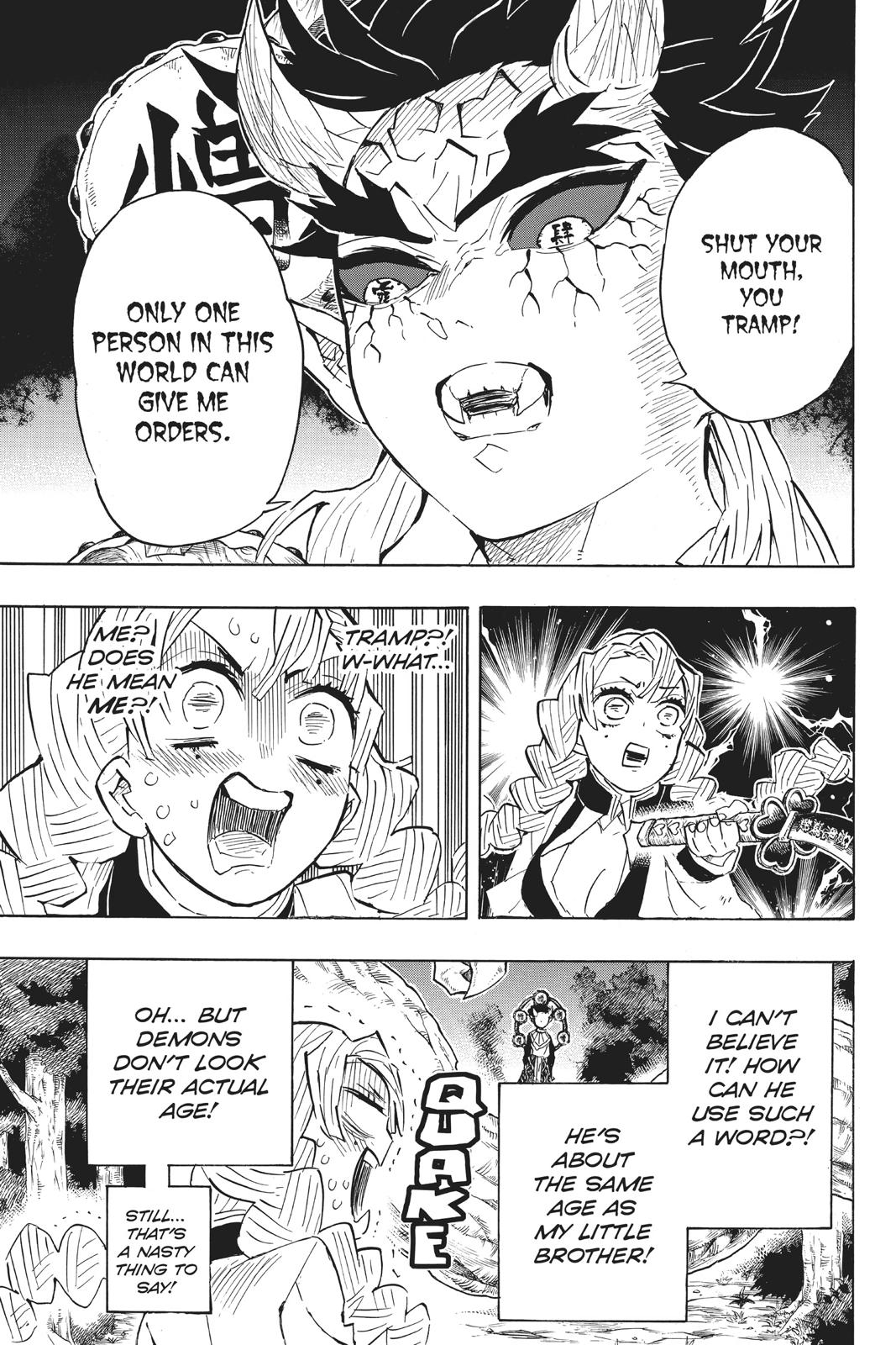 Demon Slayer: Kimetsu no Yaiba, chapter 122, image 17