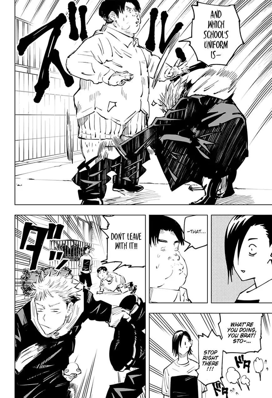 Jujutsu Kaisen, chapter 22, image 17