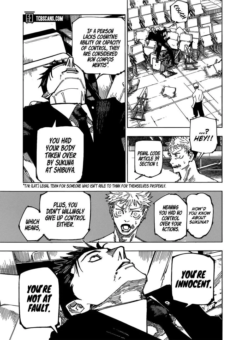 Jujutsu Kaisen, chapter 166, image 16