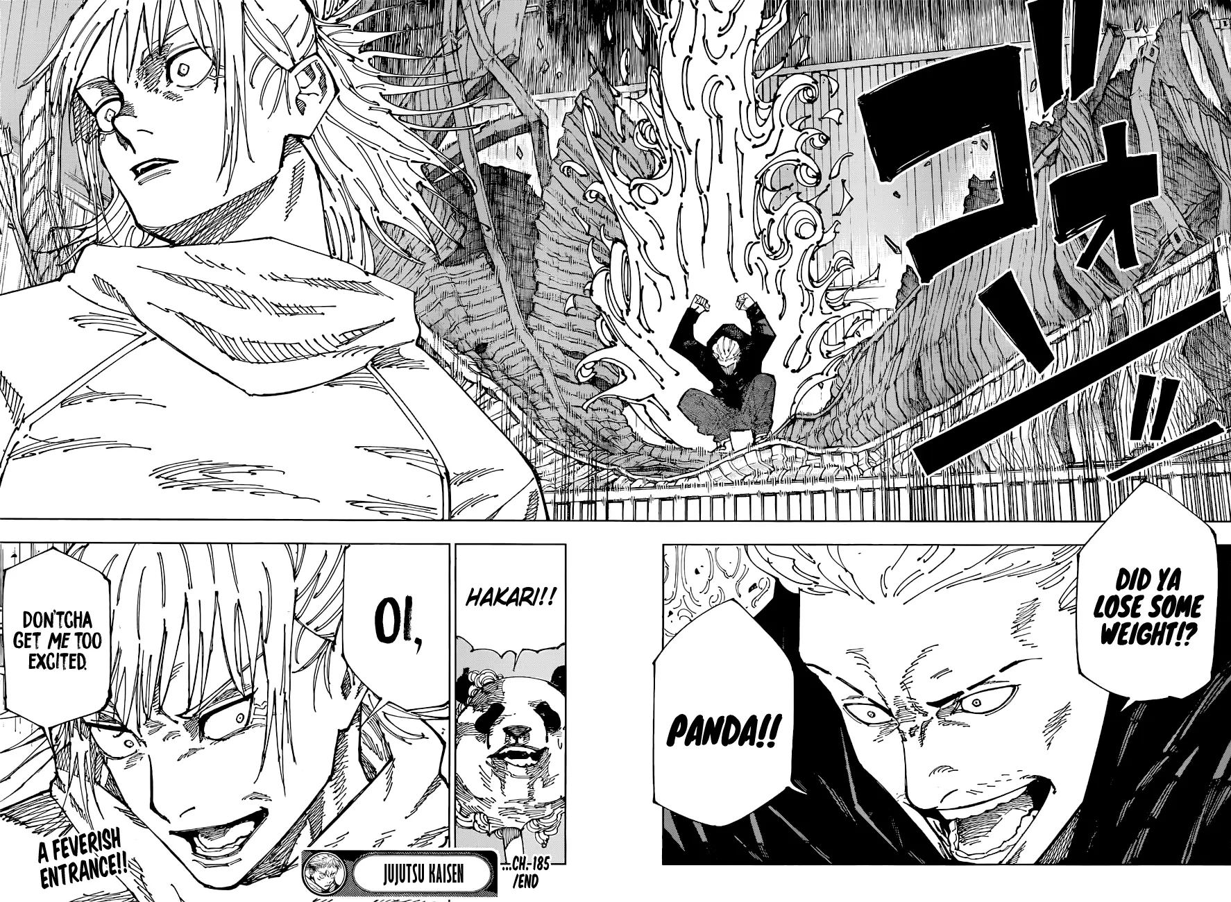 Jujutsu Kaisen, chapter 185, image 18