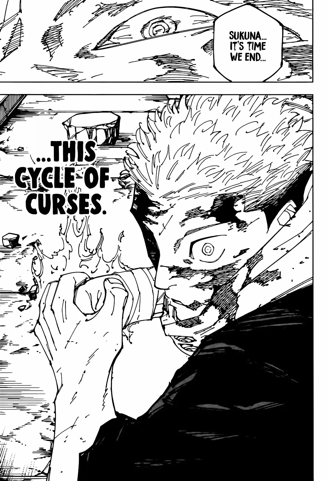 Jujutsu Kaisen, chapter 267, image 19