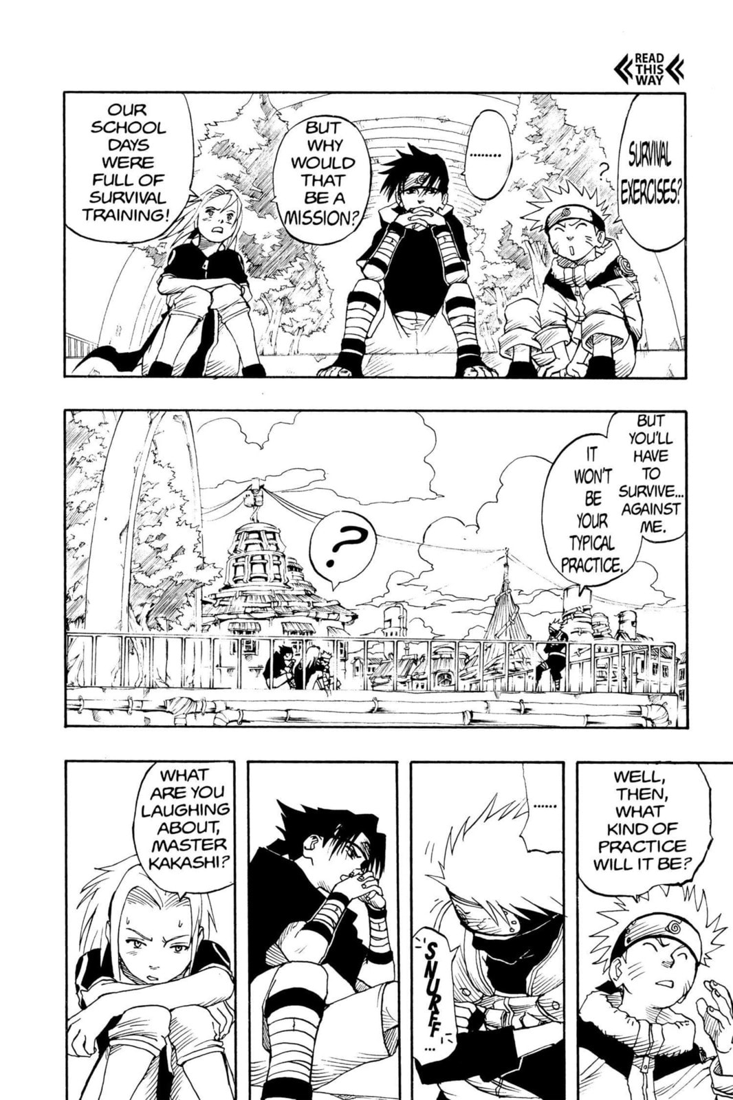 Naruto, chapter 4, page 10