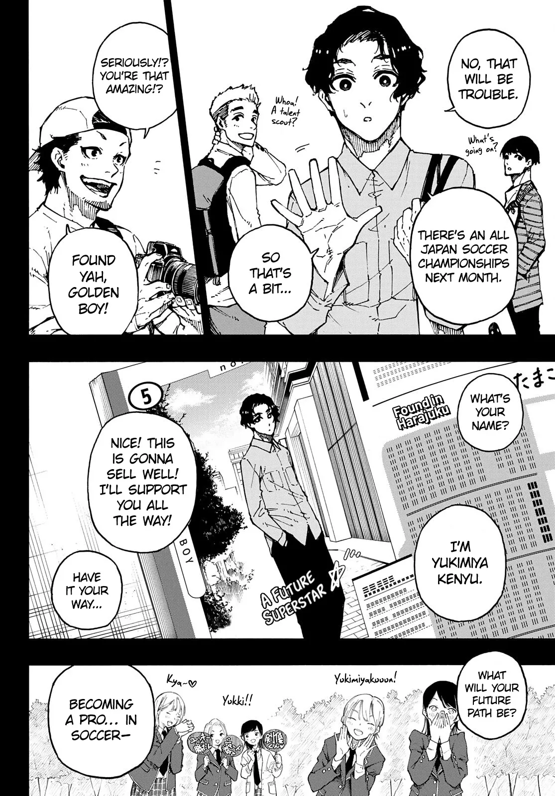 Blue Lock, chapter 172, image 3