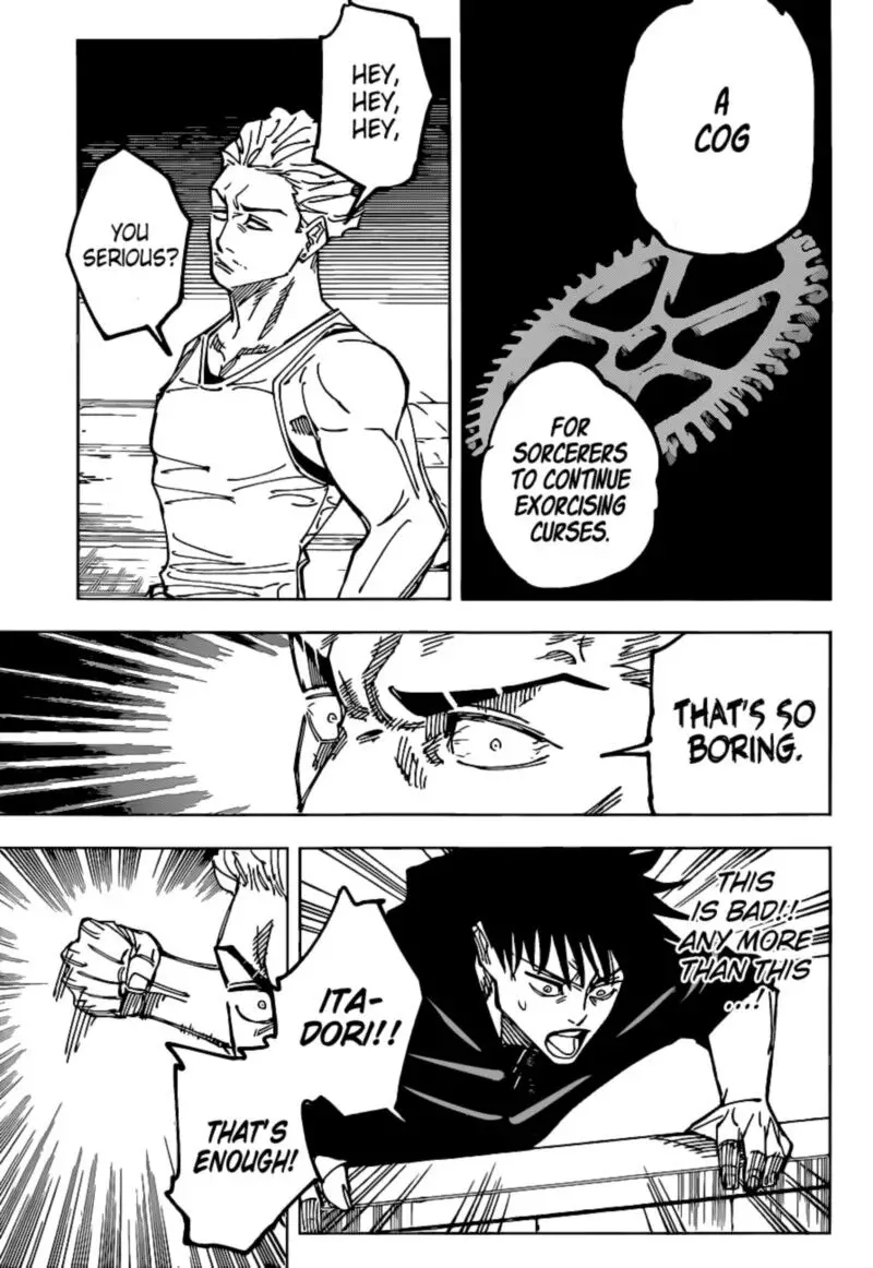 Jujutsu Kaisen, chapter 157, image 12