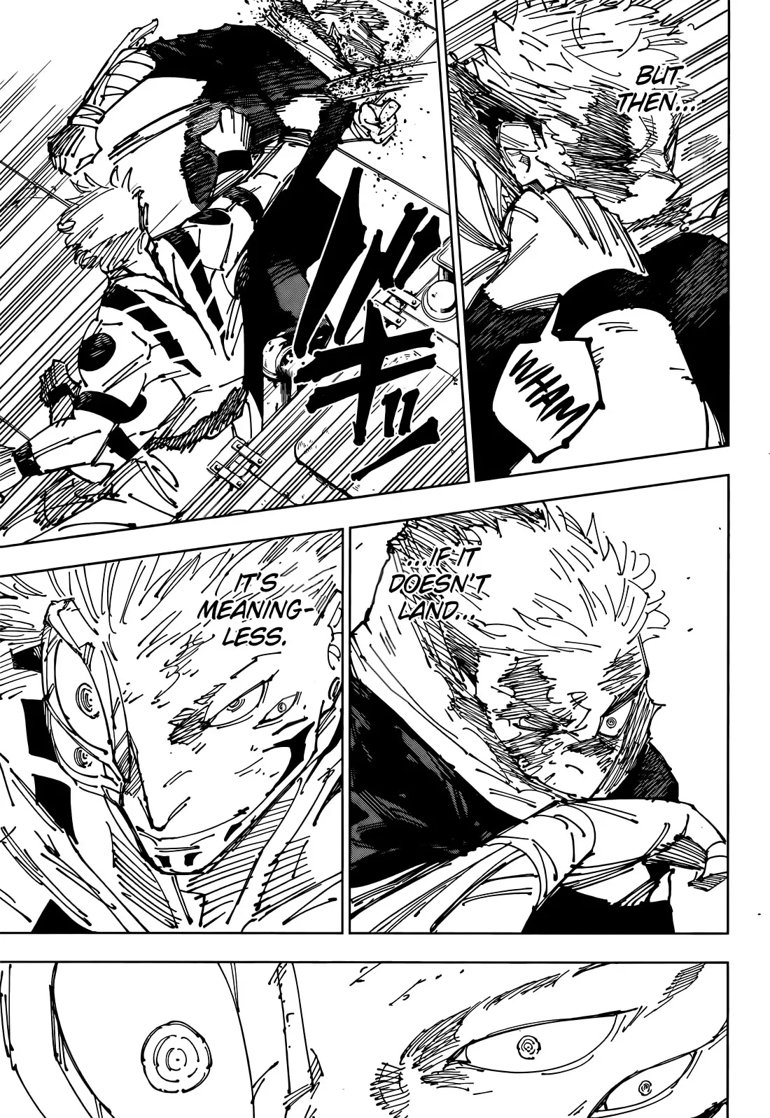 Jujutsu Kaisen, chapter 264, image 16