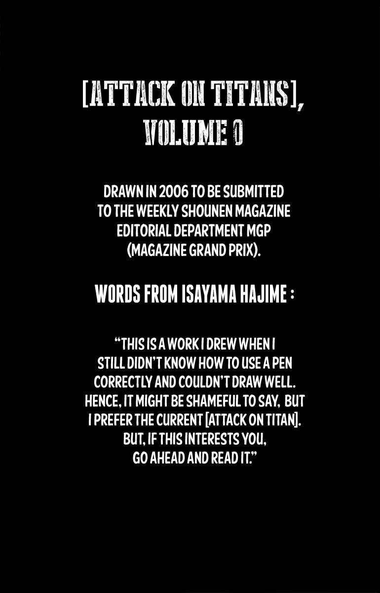Attack on Titan, chapter 0, page 5