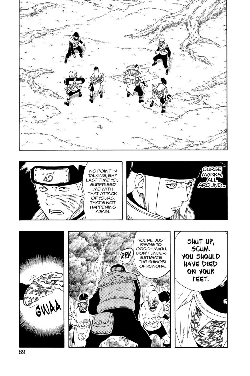 Naruto, chapter 185, image 3