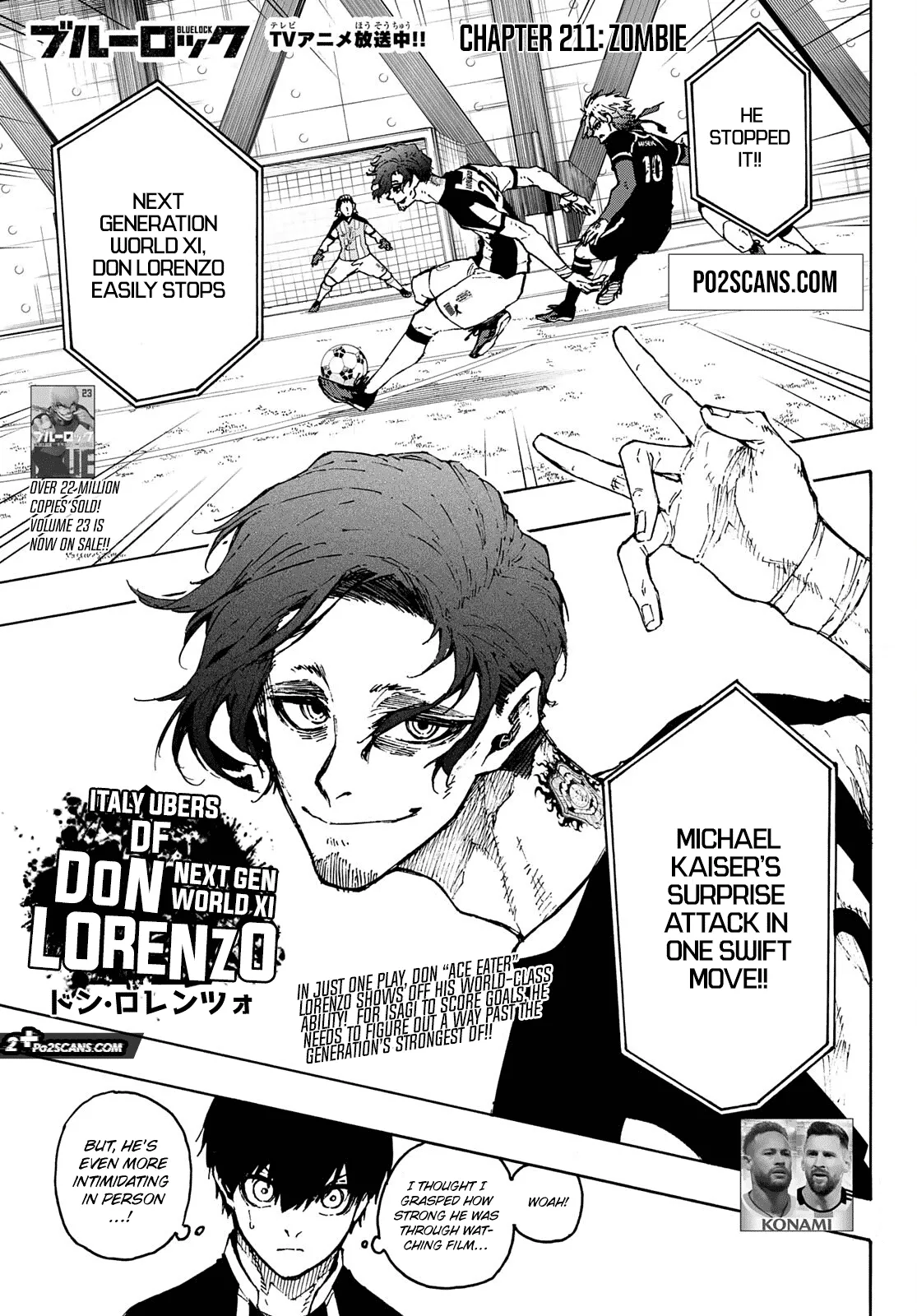 Blue Lock, chapter 211, image 2