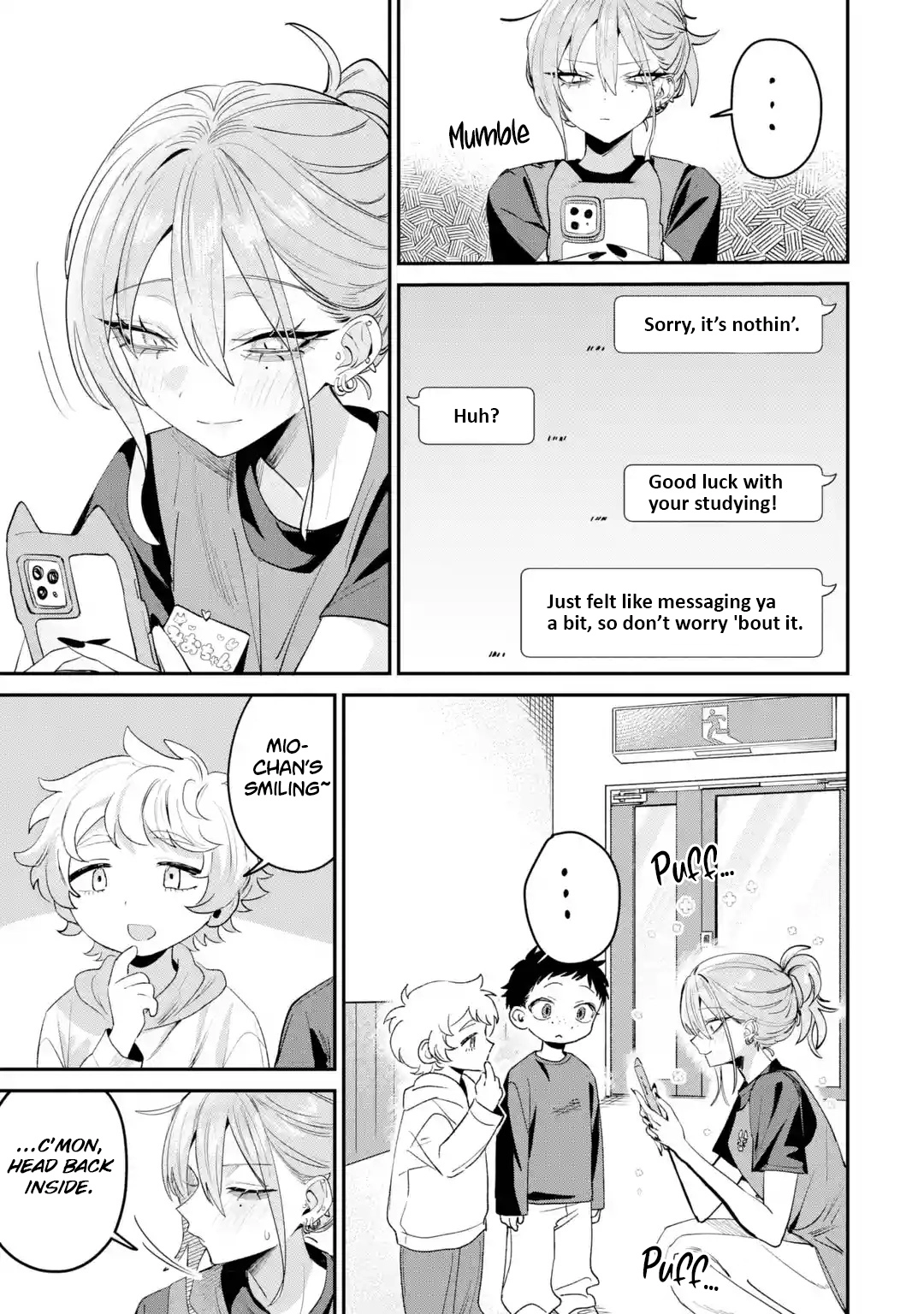 Haimiya-senpai wa Kowakute Kawaii, chapter 28, image 10
