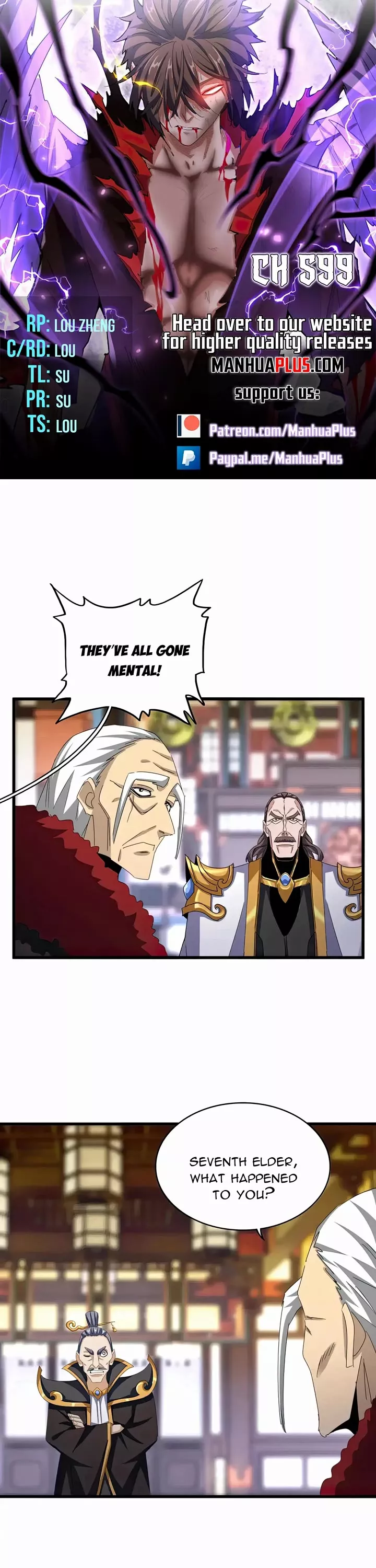 Magic Emperor, chapter 599, image 2