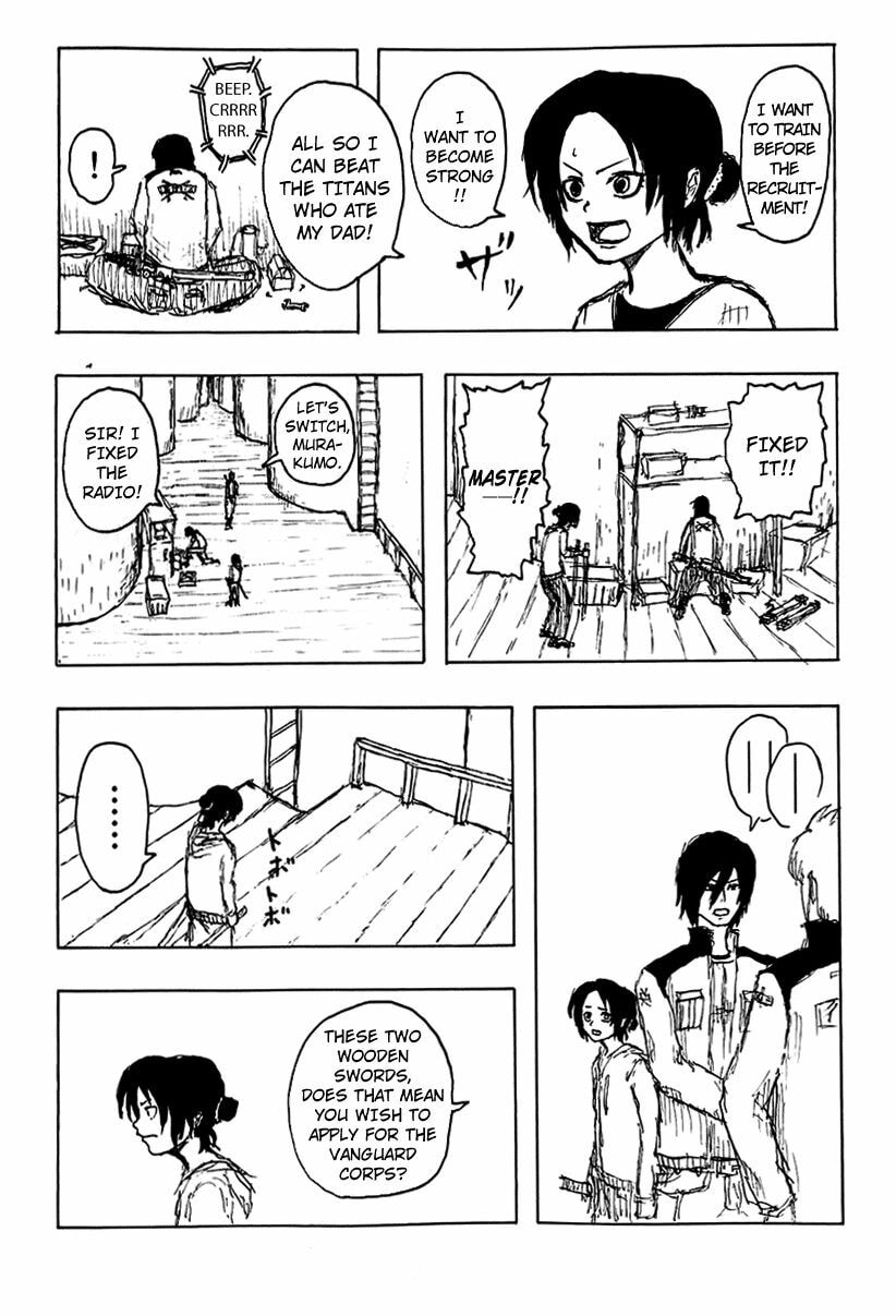 Attack on Titan, chapter 0, page 13