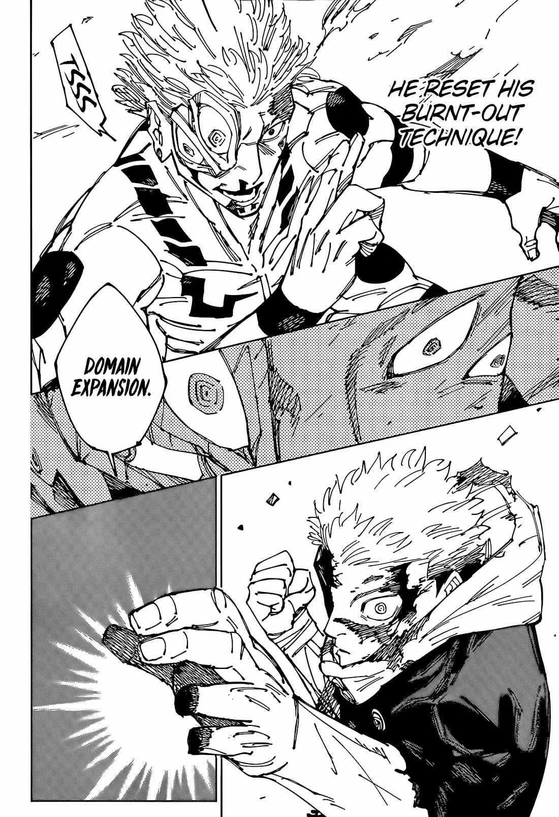 Jujutsu Kaisen, chapter 266, image 18