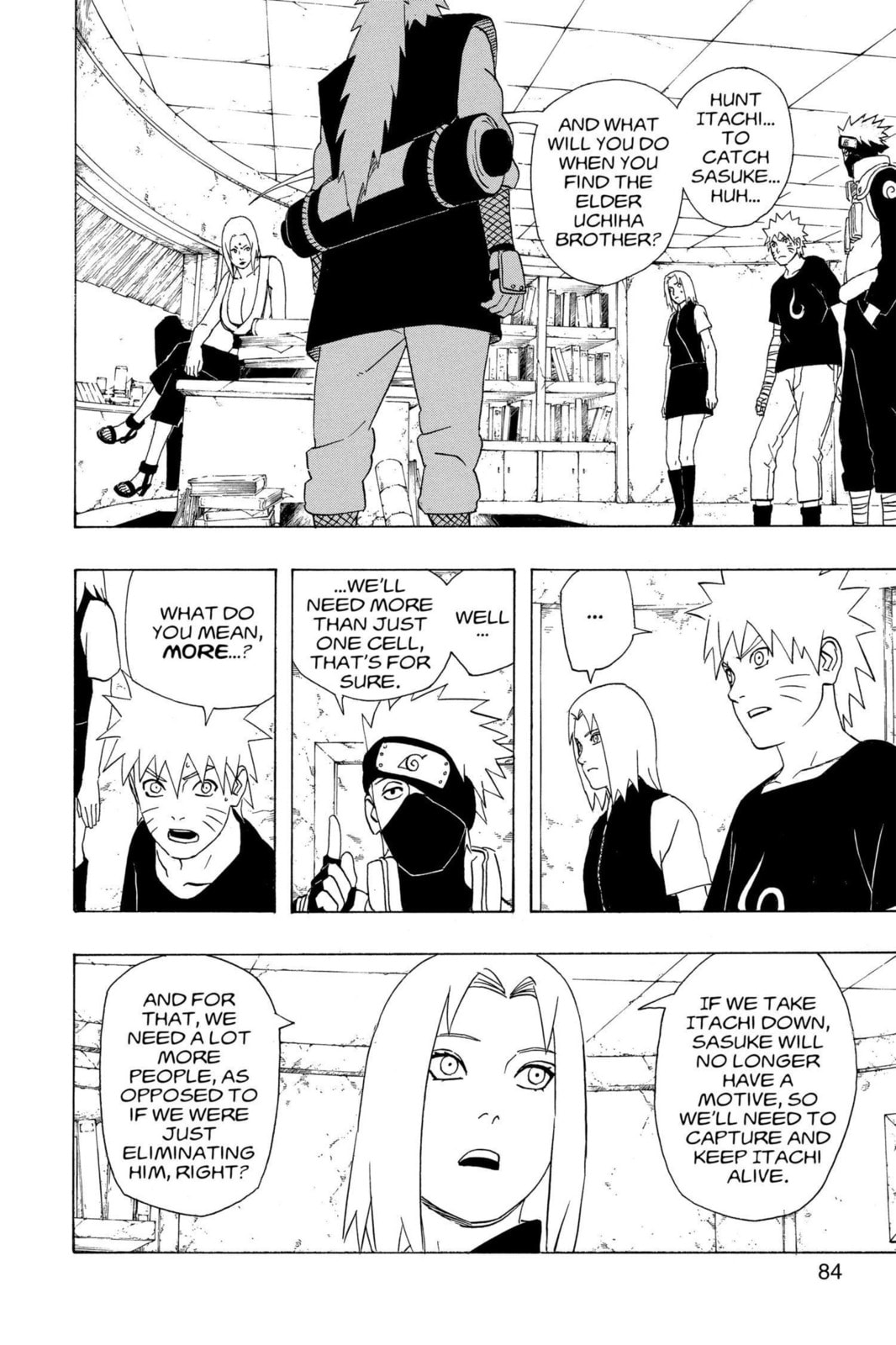 Naruto, chapter 354, image 2