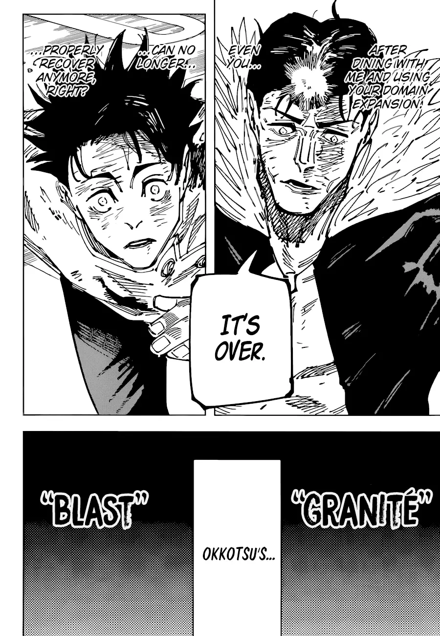Jujutsu Kaisen, chapter 180, image 8