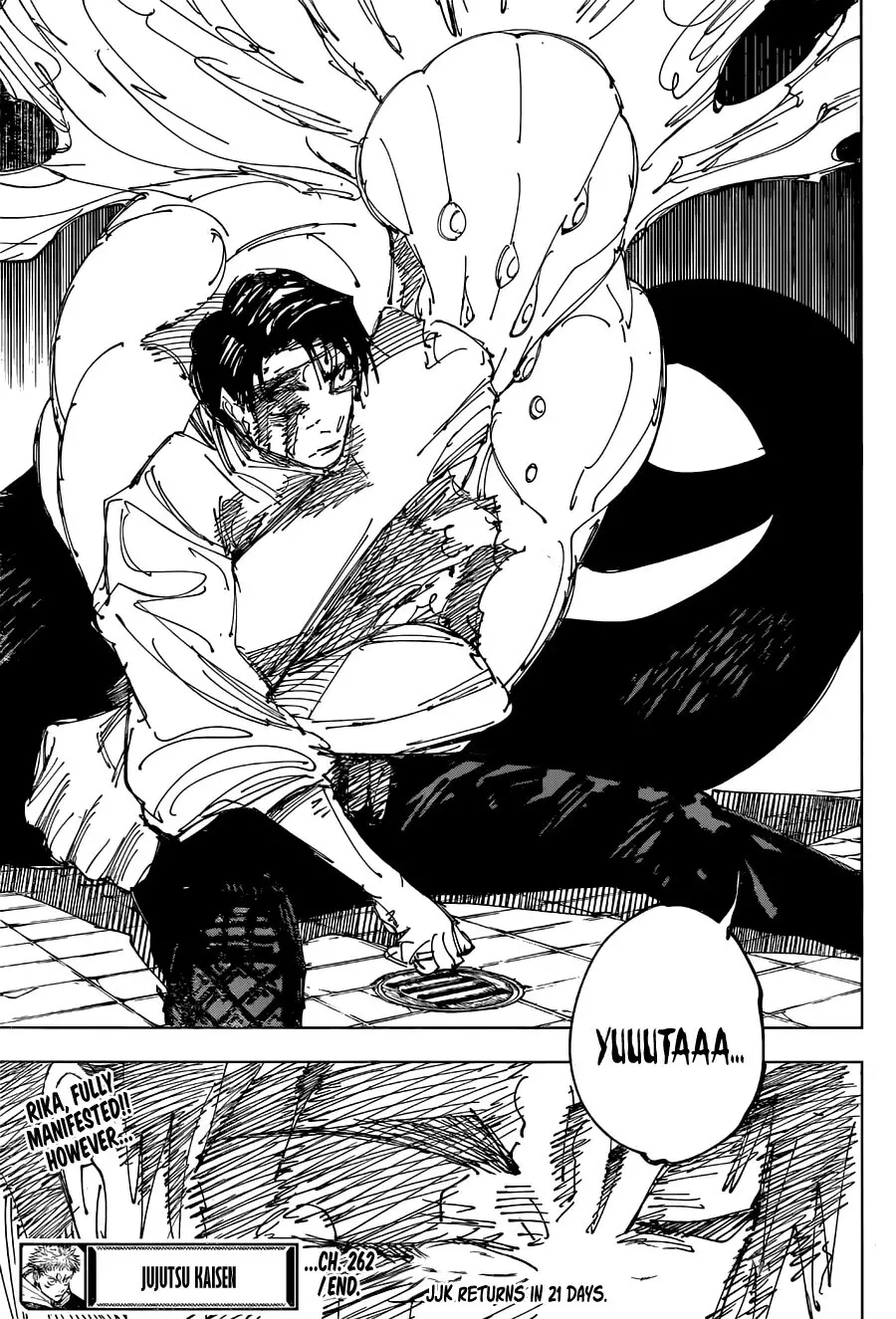 Jujutsu Kaisen, chapter 262, image 9