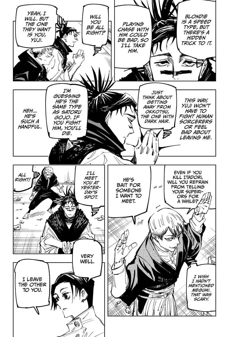 Jujutsu Kaisen, chapter 140, image 6