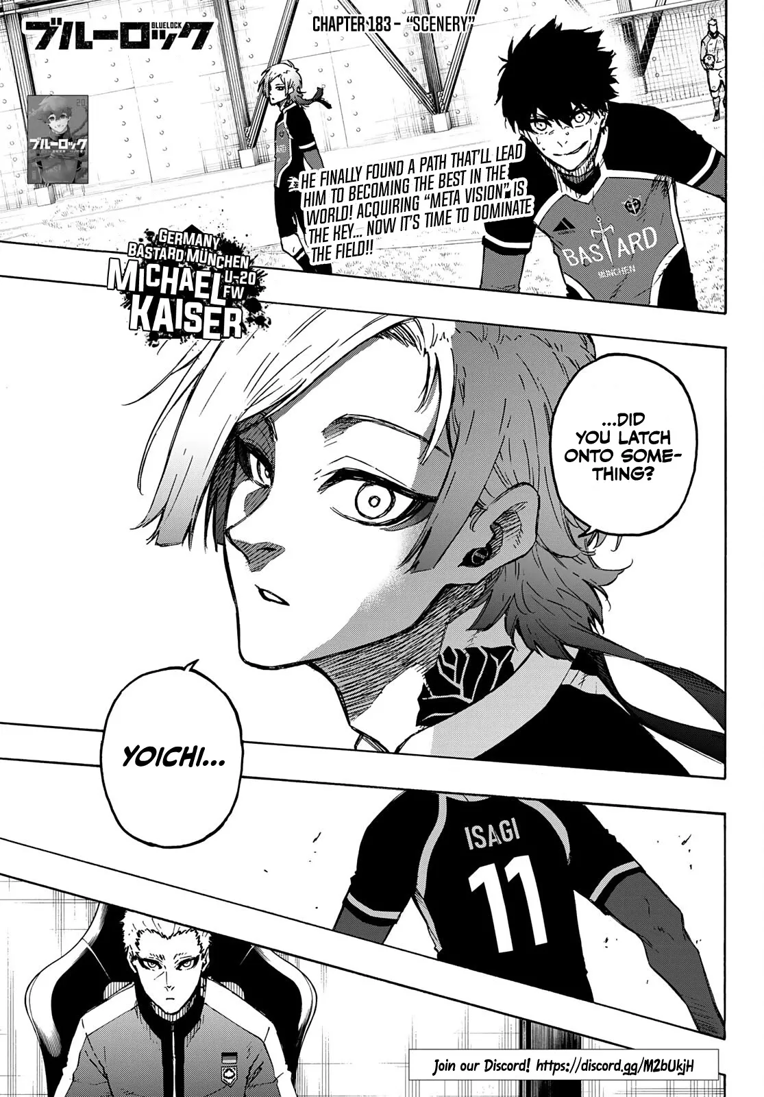 Blue Lock, chapter 183, image 2