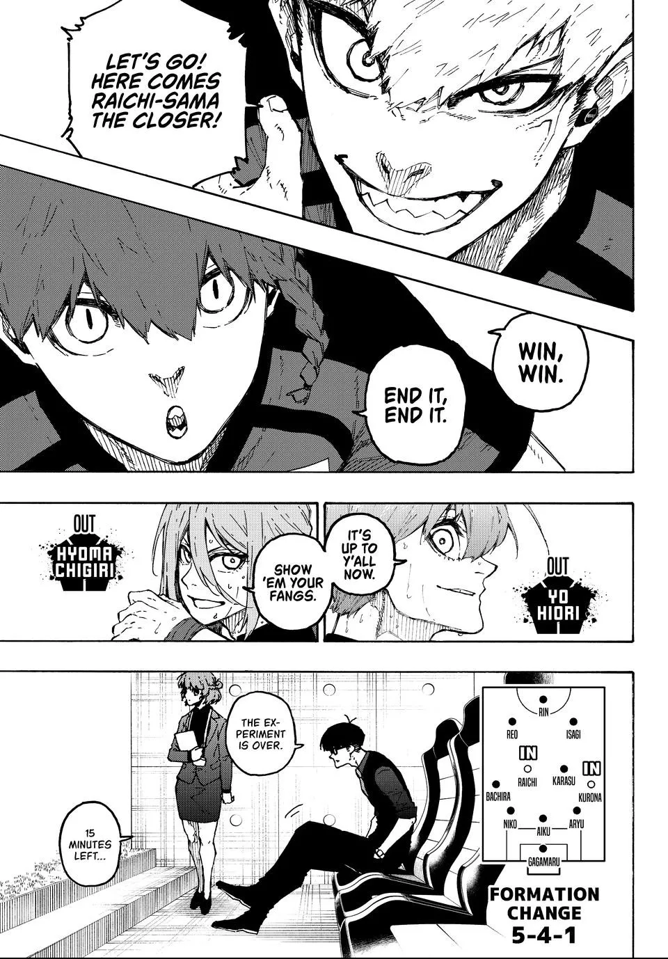 Blue Lock, chapter 322, image 3