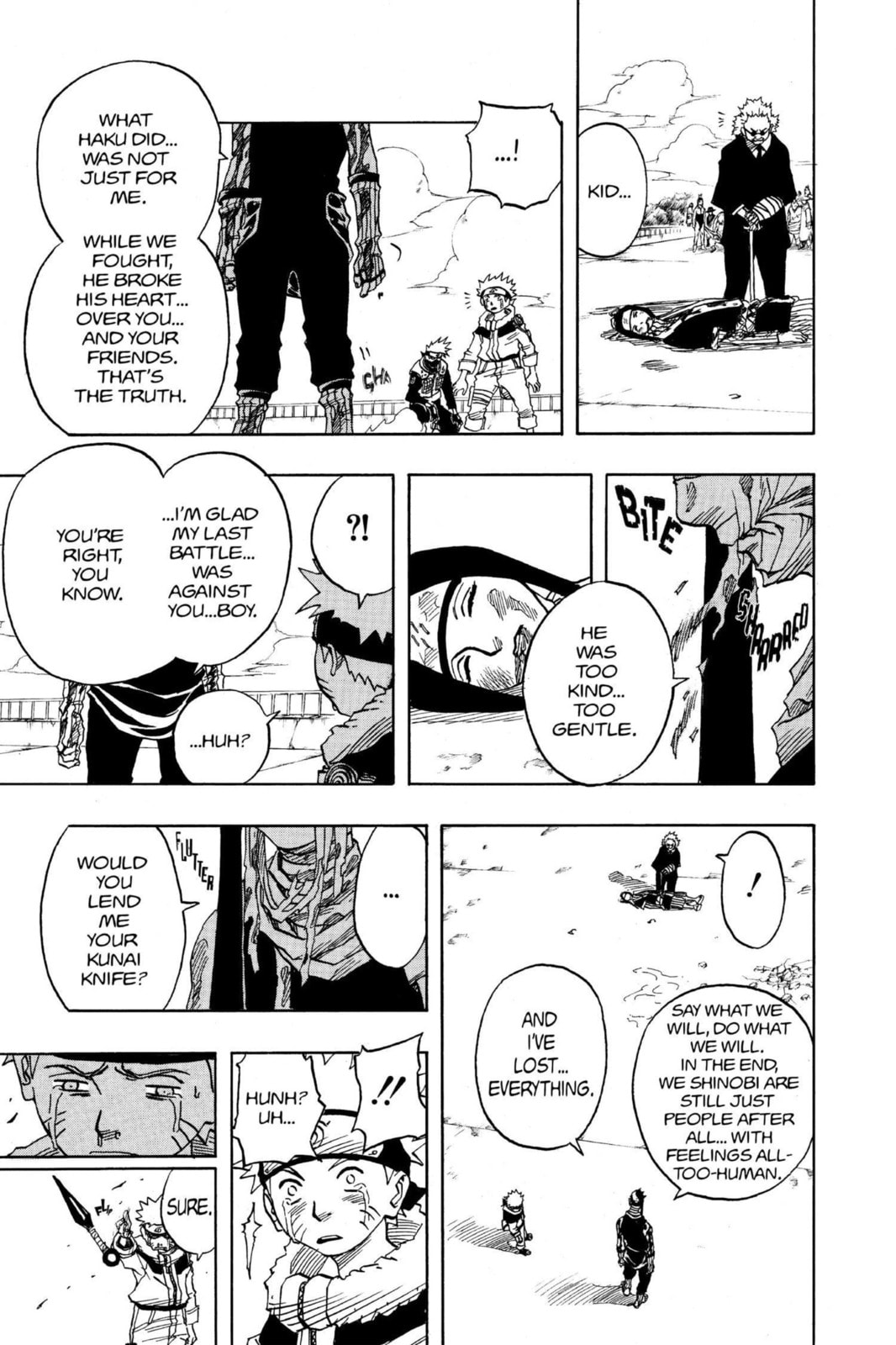 Naruto, chapter 32, page 13