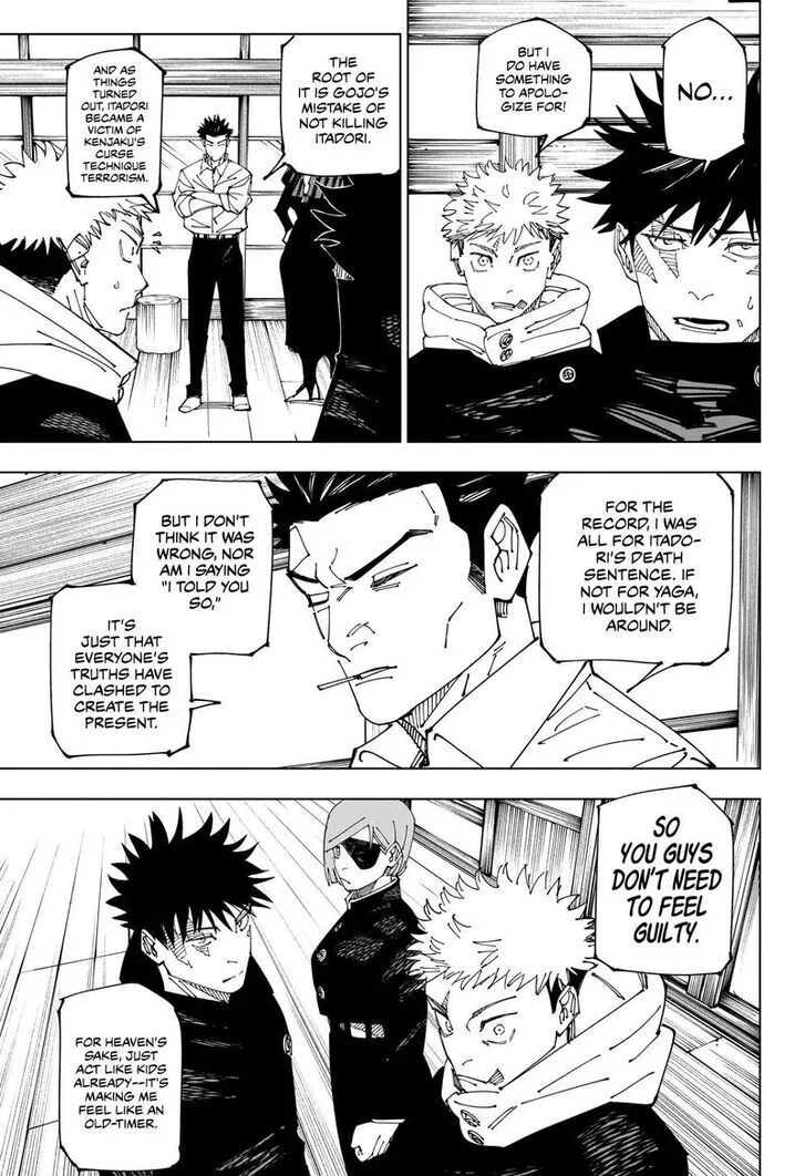 Jujutsu Kaisen, chapter 269, image 3