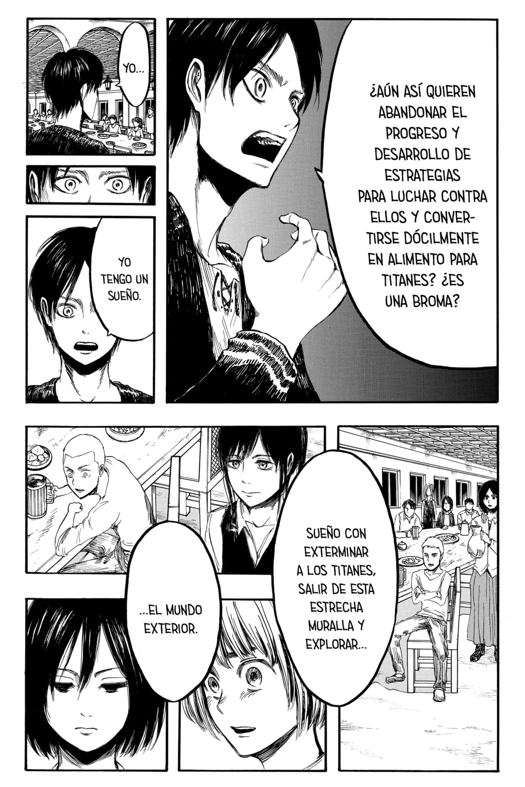 Attack on Titan, chapter 3, page 12