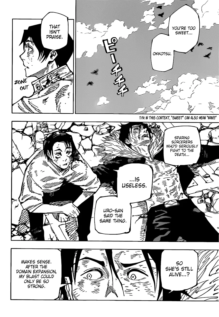 Jujutsu Kaisen, chapter 181, image 6