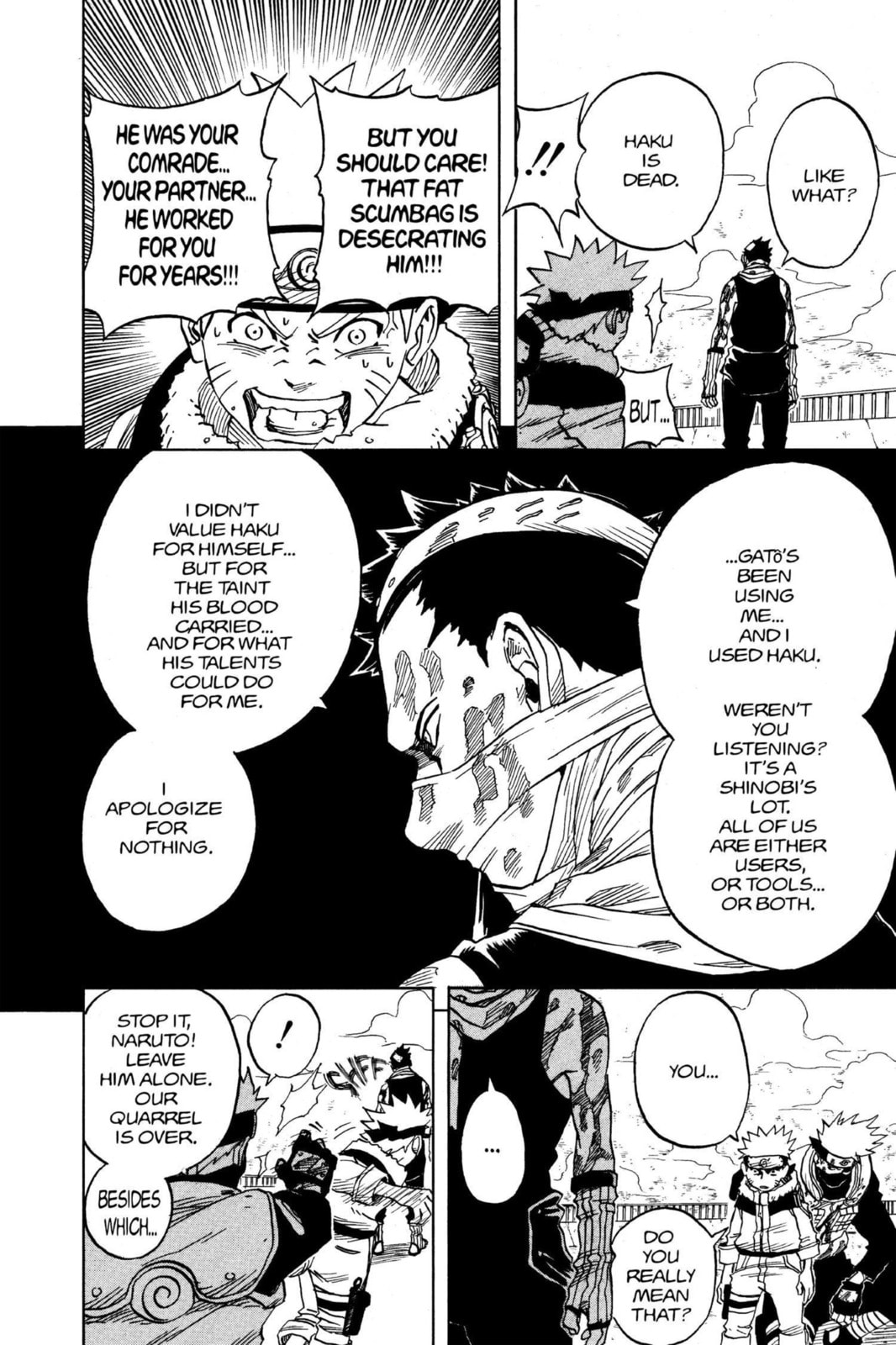 Naruto, chapter 32, page 8