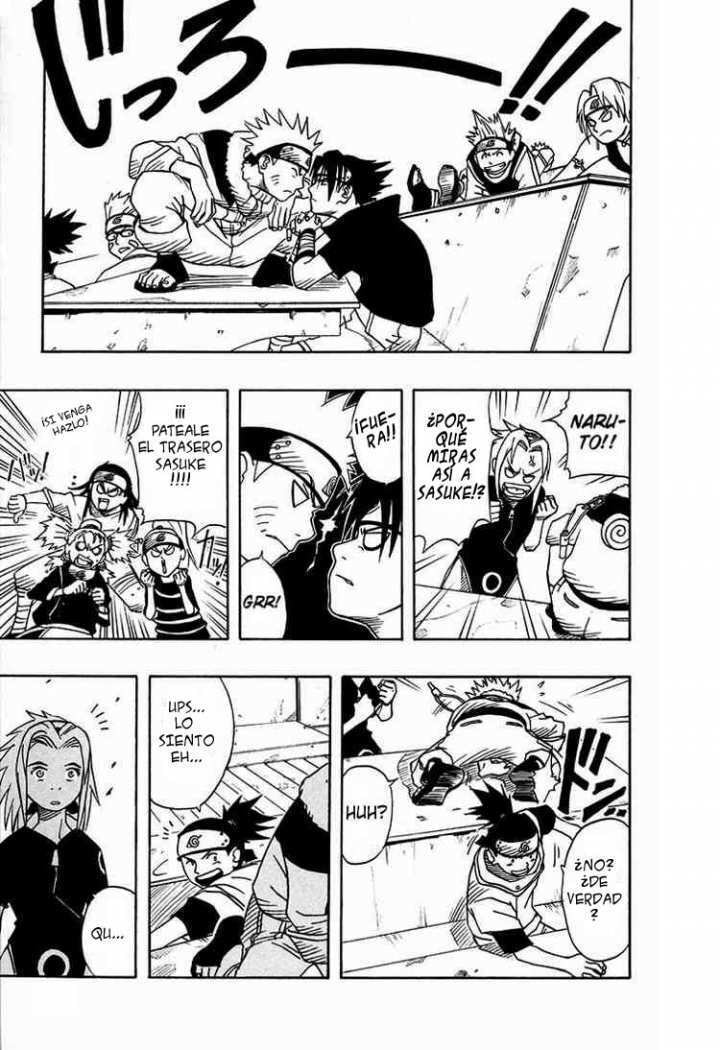 Naruto, chapter 3, page 8