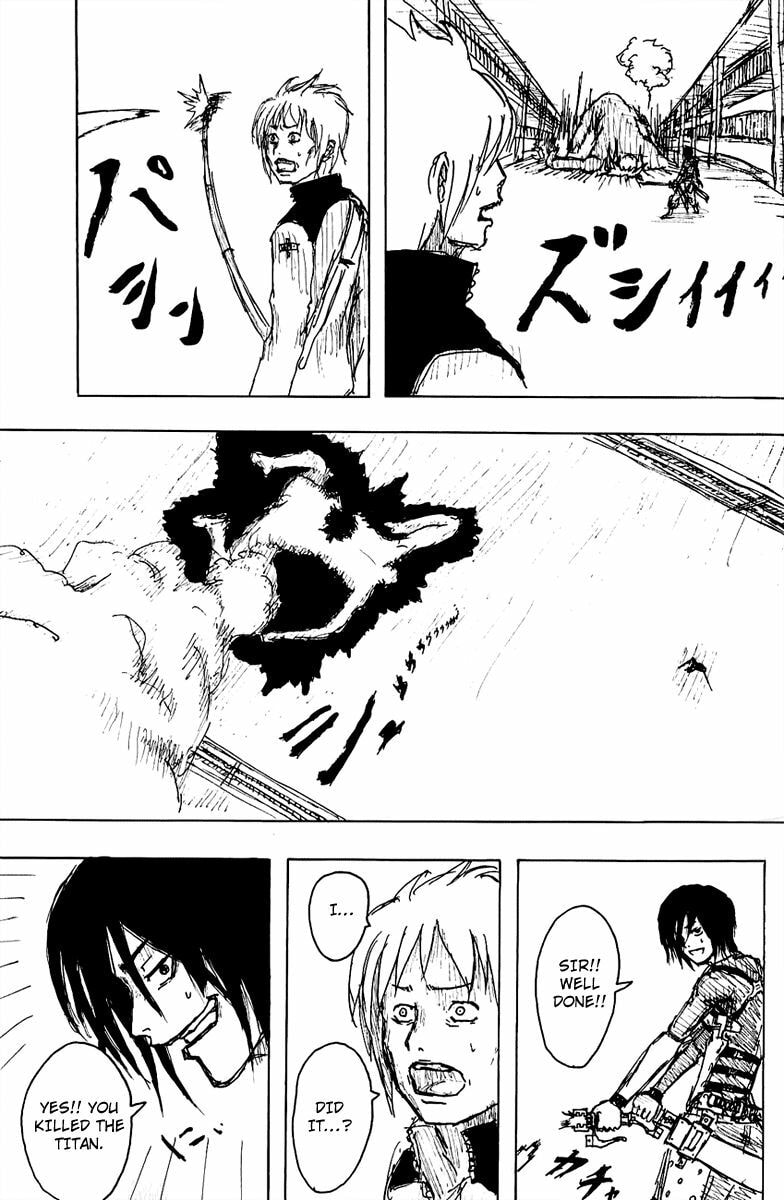 Attack on Titan, chapter 0, page 40