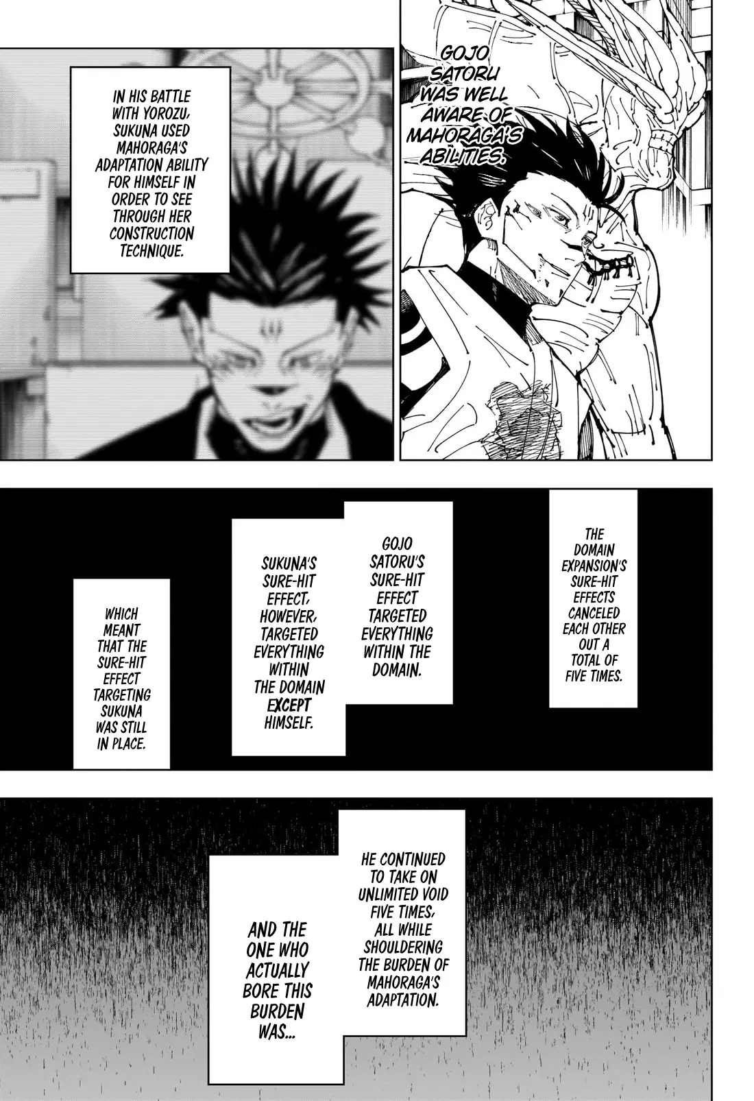 Jujutsu Kaisen, chapter 230, image 4