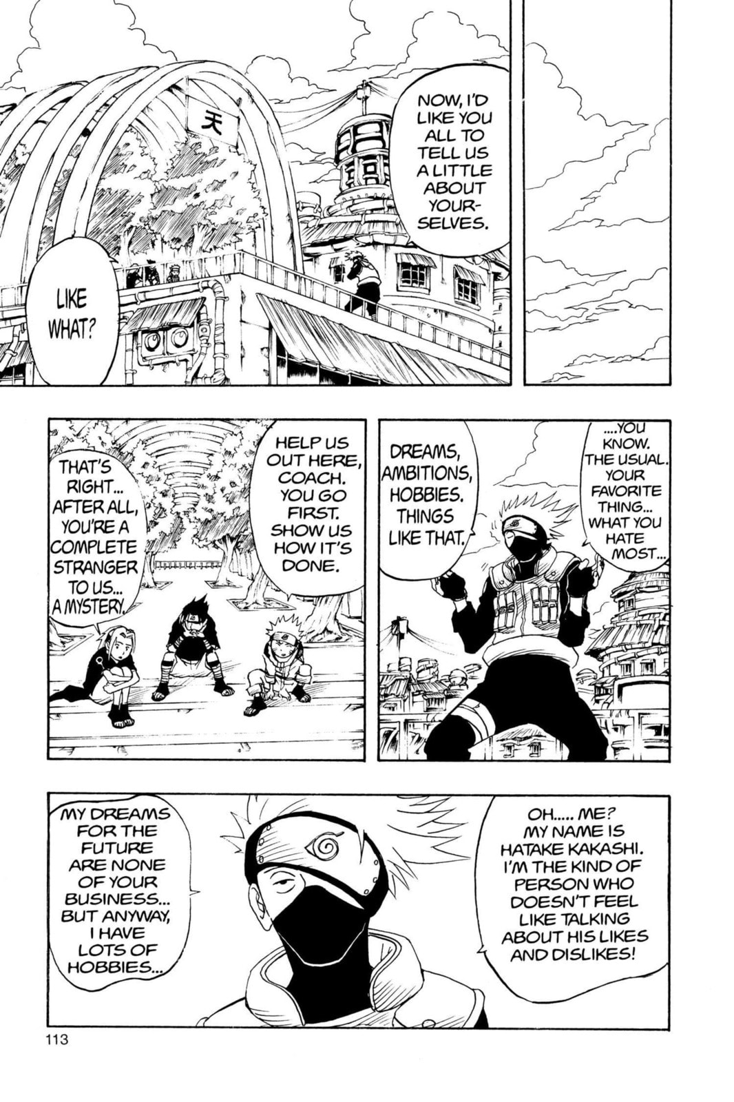 Naruto, chapter 4, page 5