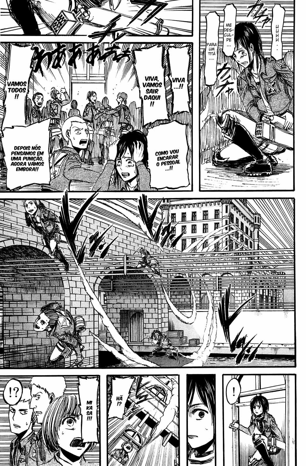 Attack on Titan, chapter 9, page 21